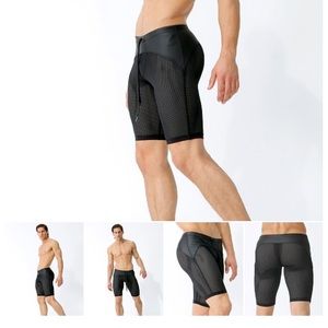 Rufskin Rubber mesh sport biker shorts